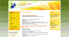Desktop Screenshot of lymfo-erika.cz